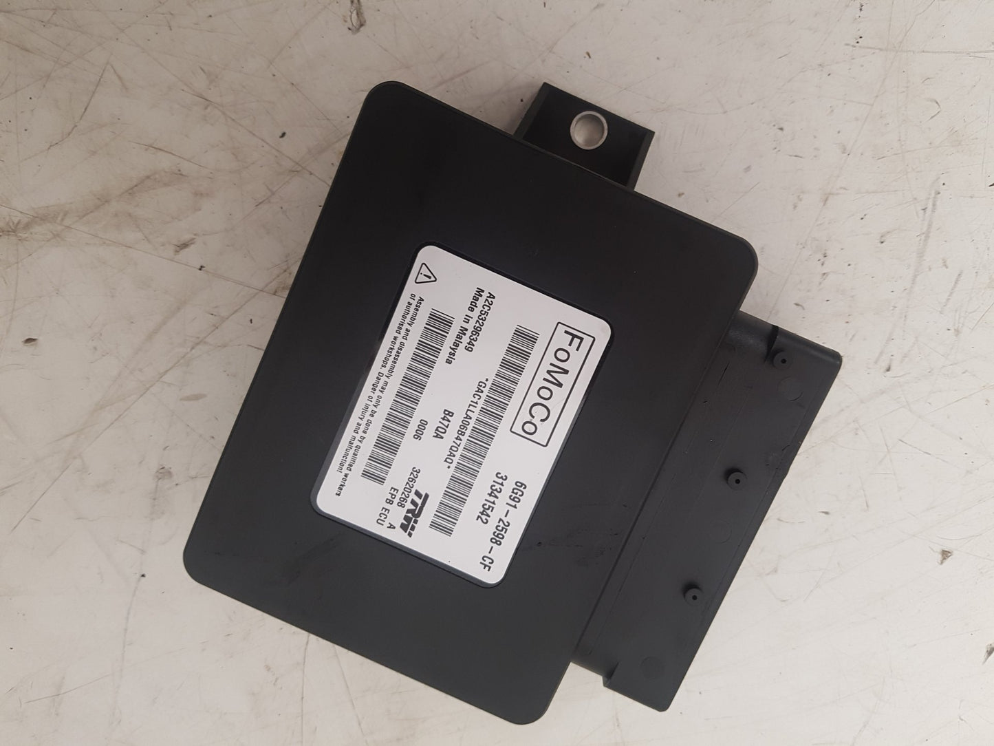 2011 - 2015 Volvo V60  Estate ELECTRONIC PARKING BRAKE MODULE 6G91-2598-CF