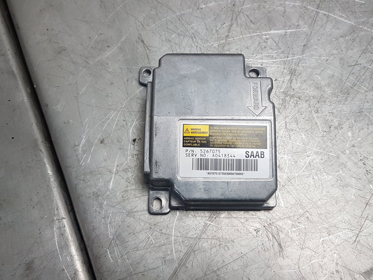 2001 - 2005 Saab 9-5  Estate Airbag Module 5267075