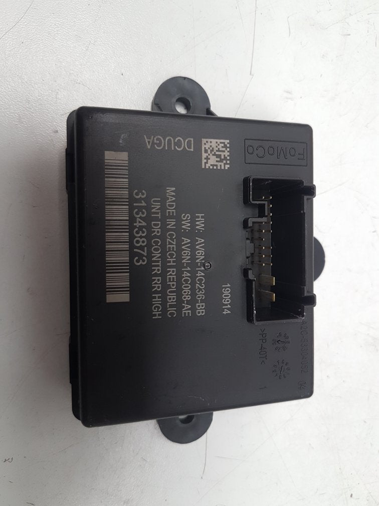 2012 - 2017 Volvo V40  Hatchback Door Control Module 31343873