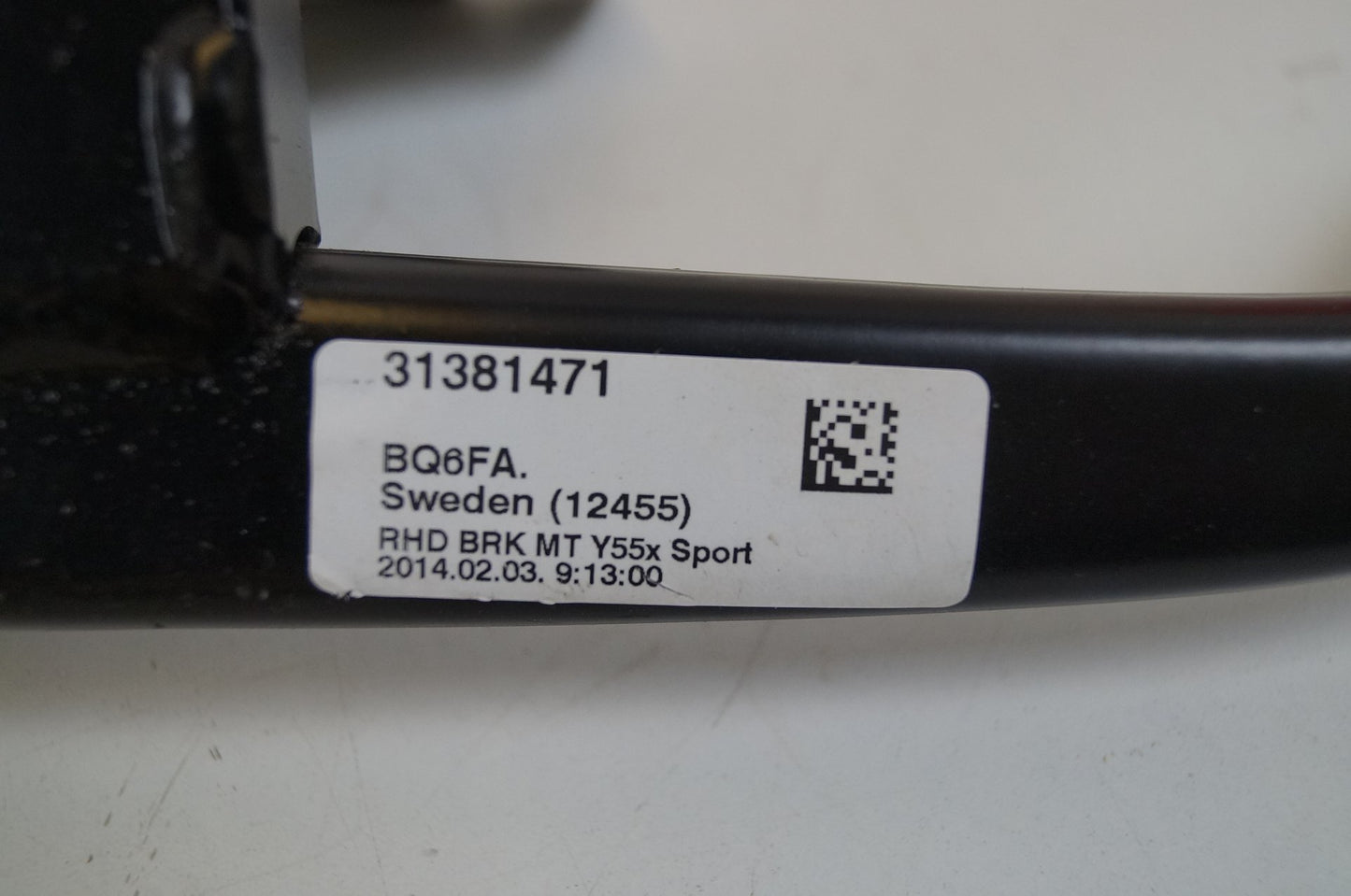 2012 - 2018 Volvo V40  Hatchback Brake Pedal 31381471