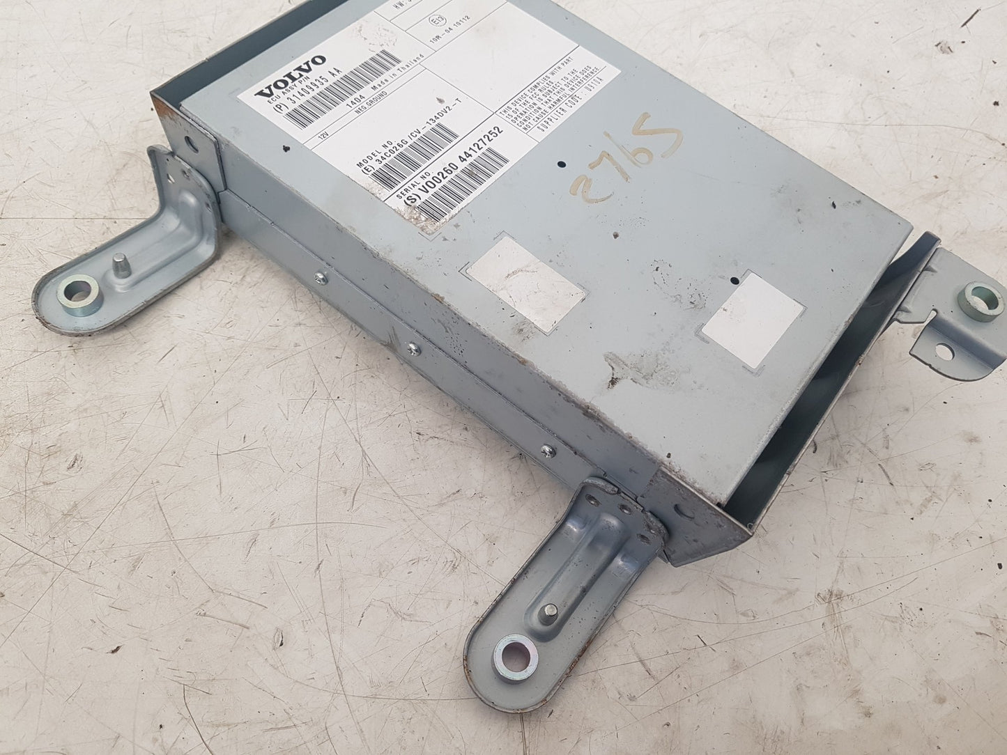 2012 - 2016 Volvo V40  Hatchback Amplifier 31409935AA