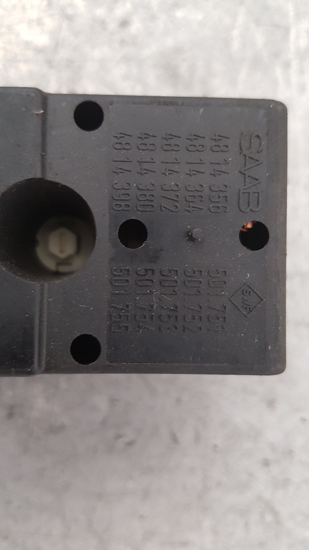 2001 Saab 9-3  Hatchback Power Window Switch 4814356