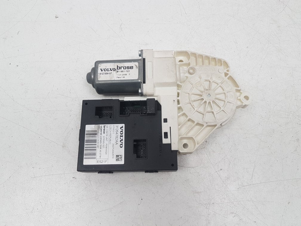 2006 - 2012 Volvo C70  Convertible WINDOW REG MOTOR (PASSENGER SIDE FRONT) 31253907