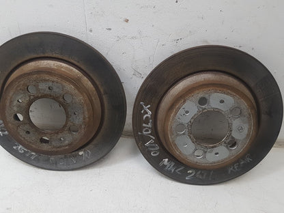 2000 - 2007 Volvo XC70  Estate BRAKE DISCS (REAR PAIR) 9434167