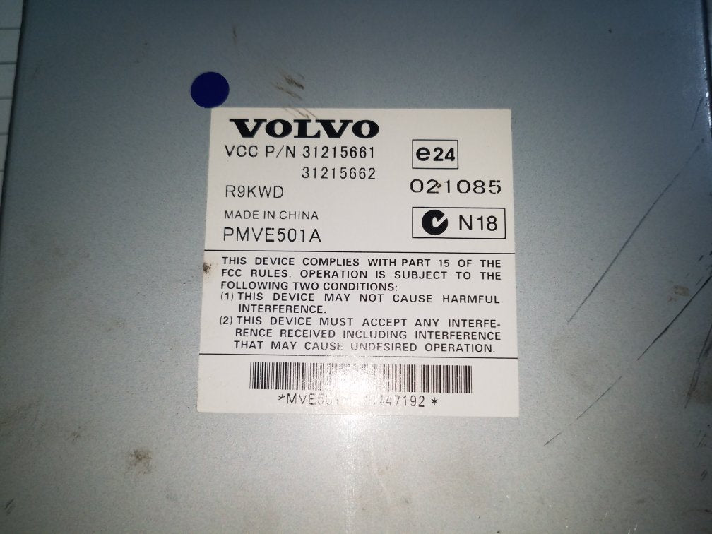 2006 - 2009 Volvo XC90  Estate Amplifier 31260738