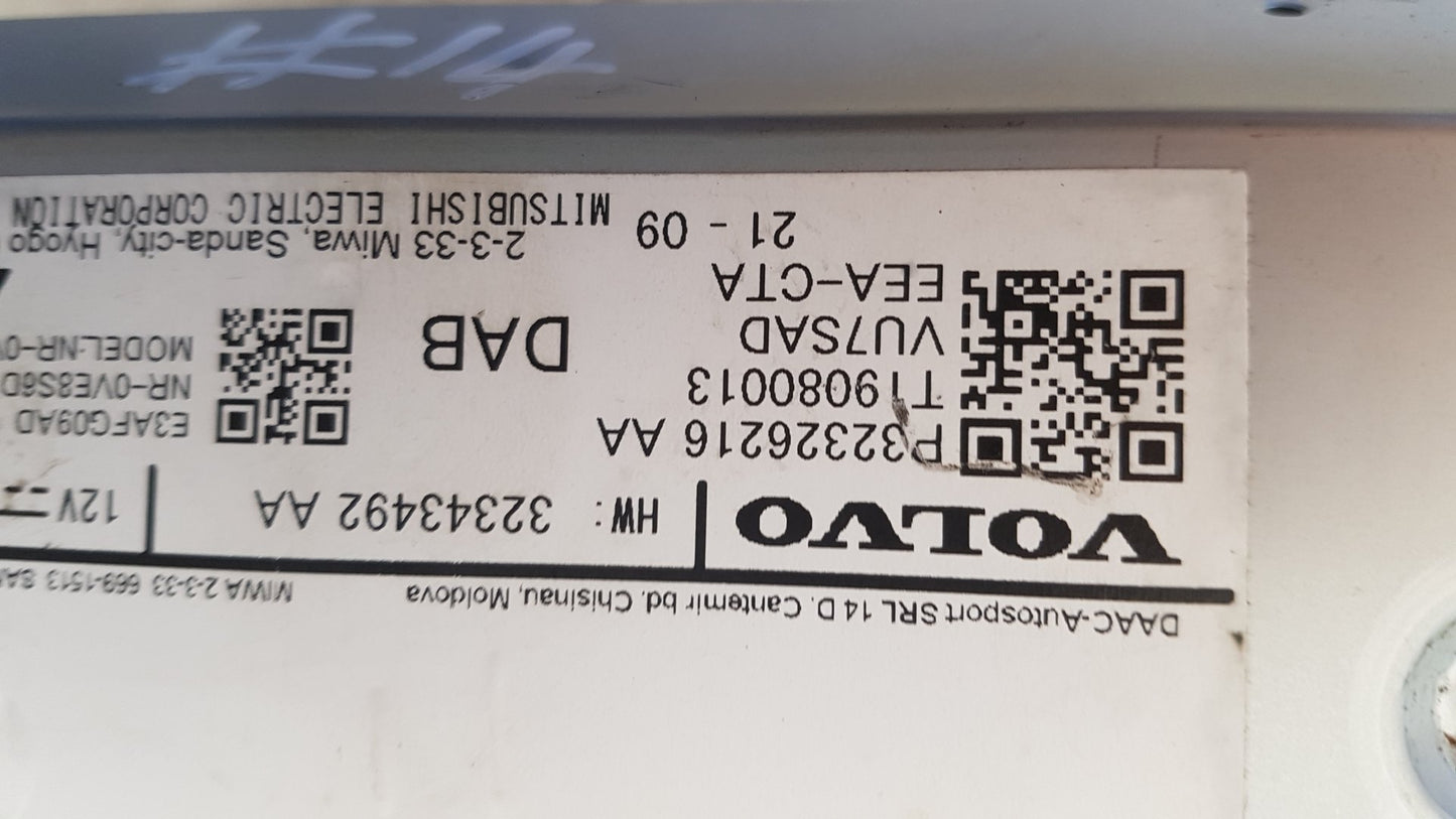 2017 - 2025 Volvo XC40 536 SUV Sat Navigation Unit 32326216