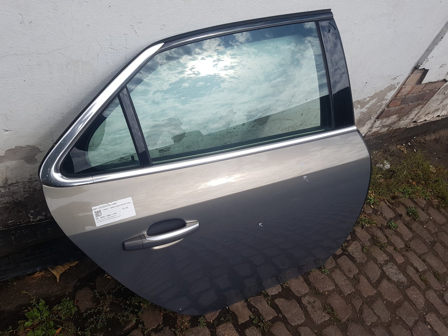 2010 - 2012 Saab 9-5  Saloon DOOR - BARE (REAR DRIVER SIDE)