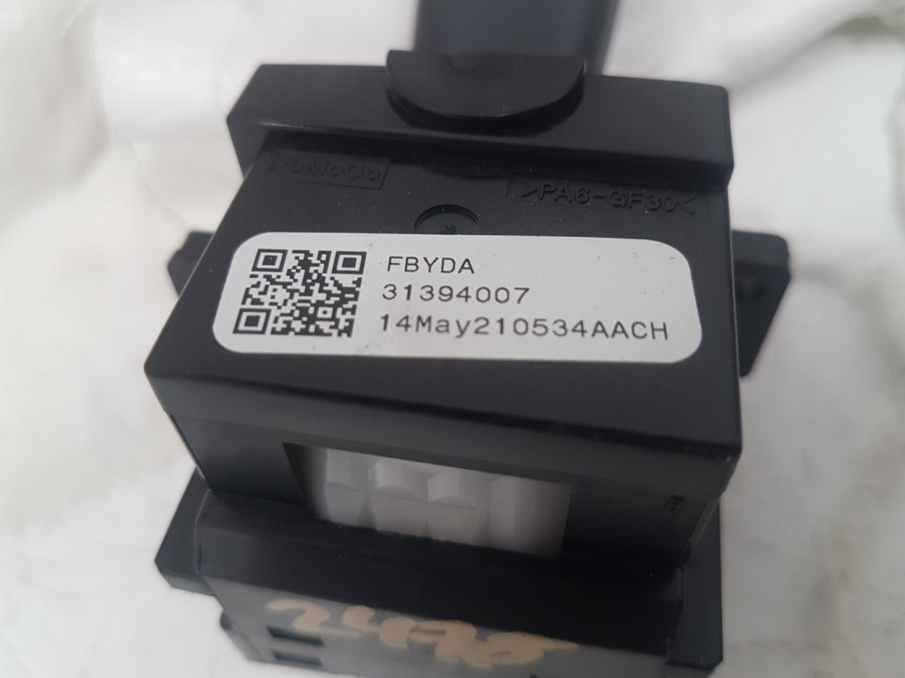 2013 - 2015 Volvo V60  Estate Wiper Switch 31394007
