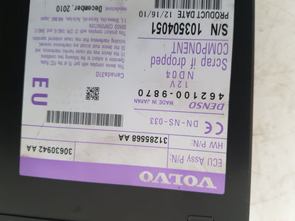 2008 - 2012 Volvo XC70  Estate SATNAV DVD PLAYER 31285568