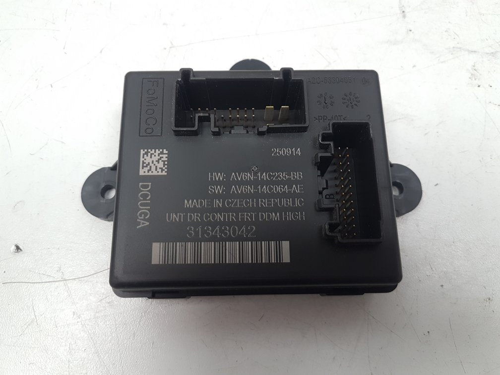 2015 Volvo S60  Saloon Door Control Module 31343042