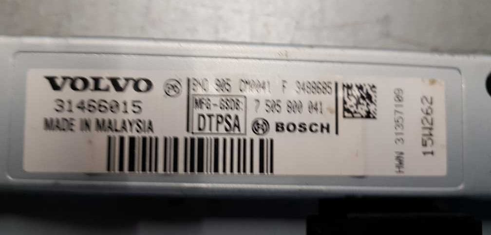 2013 - 2017 Volvo V40  Hatchback Dash Display Unit 31466015