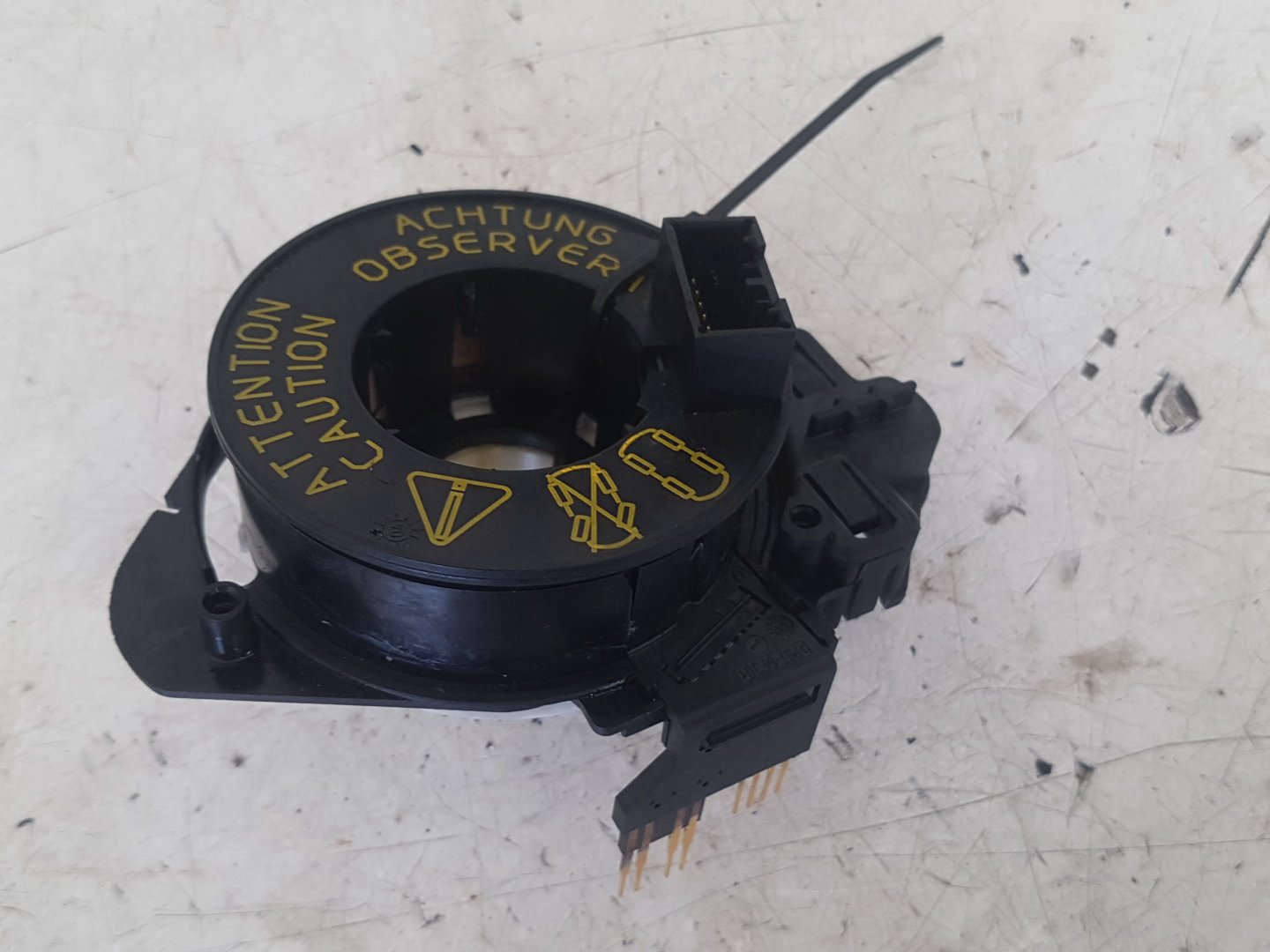 2003 - 2012 Saab 9-3 YS3F Convertible Airbag Contact Ring
