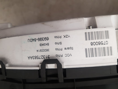 2011 - 2014 Volvo V60 I 155 Estate Instrument Cluster 31327583 AA