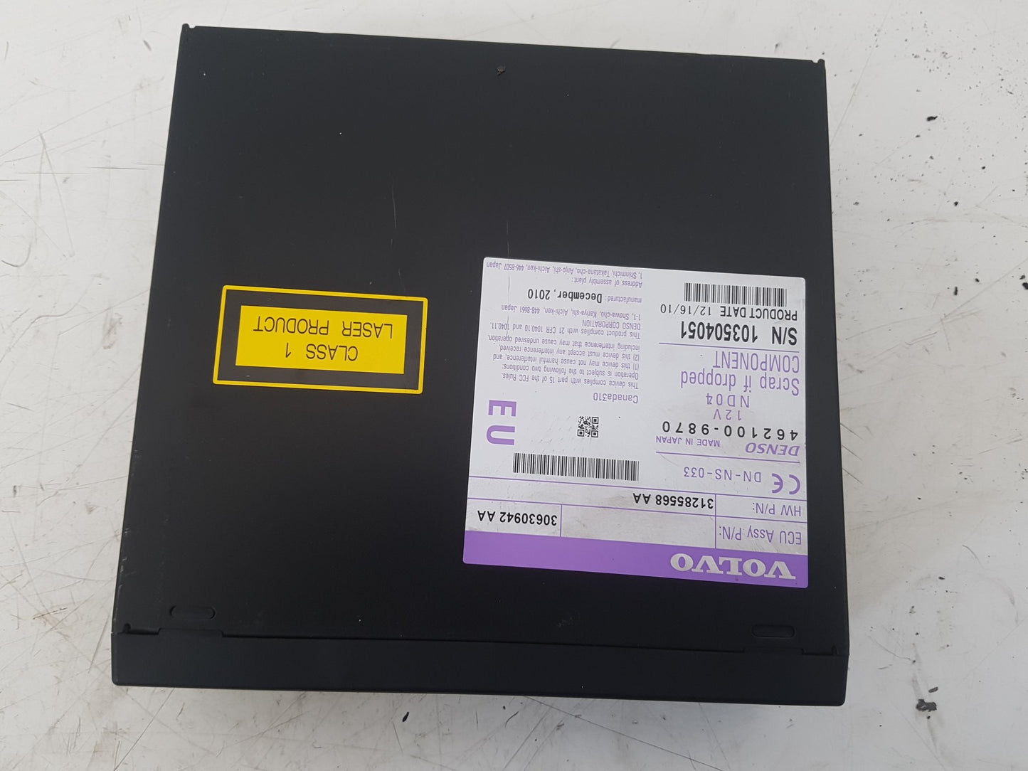 2008 - 2012 Volvo XC70  Estate SATNAV DVD PLAYER 31285568