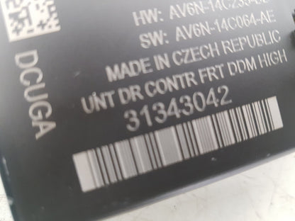 2012 - 2015 Volvo V40  Hatchback Door Control Module 31343042