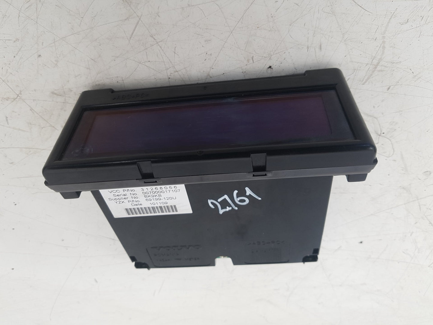 2006 - 2010 Volvo C70   INFOTAINMENT CONTROL MODULE (ICM) 31268056