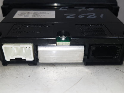 2007 - 2012 Volvo C70 II 542 Convertible Dash Display Unit 30775262