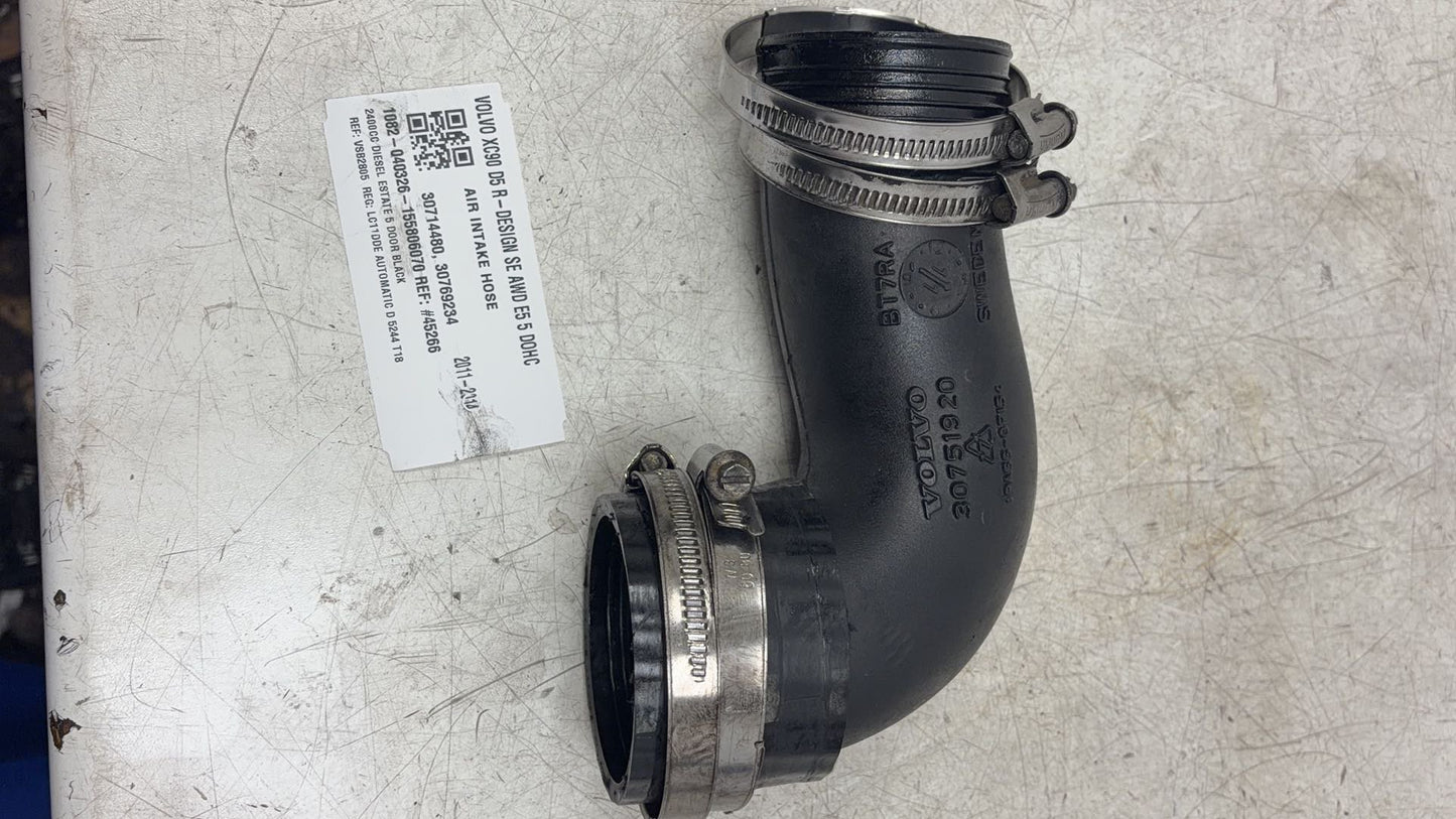 2007 - 2014 Volvo XC90  Estate AIR INTAKE HOSE 30714480