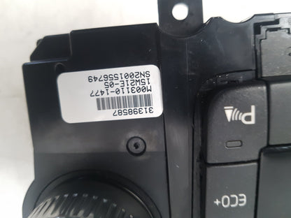 2009 - 2017 Volvo XC60 I 156 Estate HEATER & RADIO CONTROL PANNEL 31398587