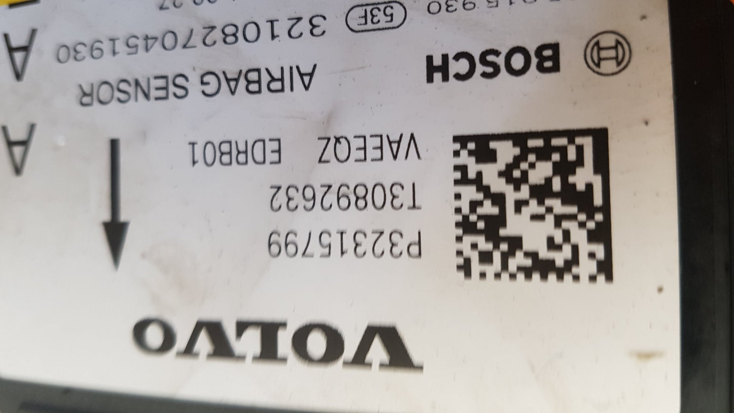 2017 - 2025 Volvo XC40 536 SUV SRS Control Module 32315799