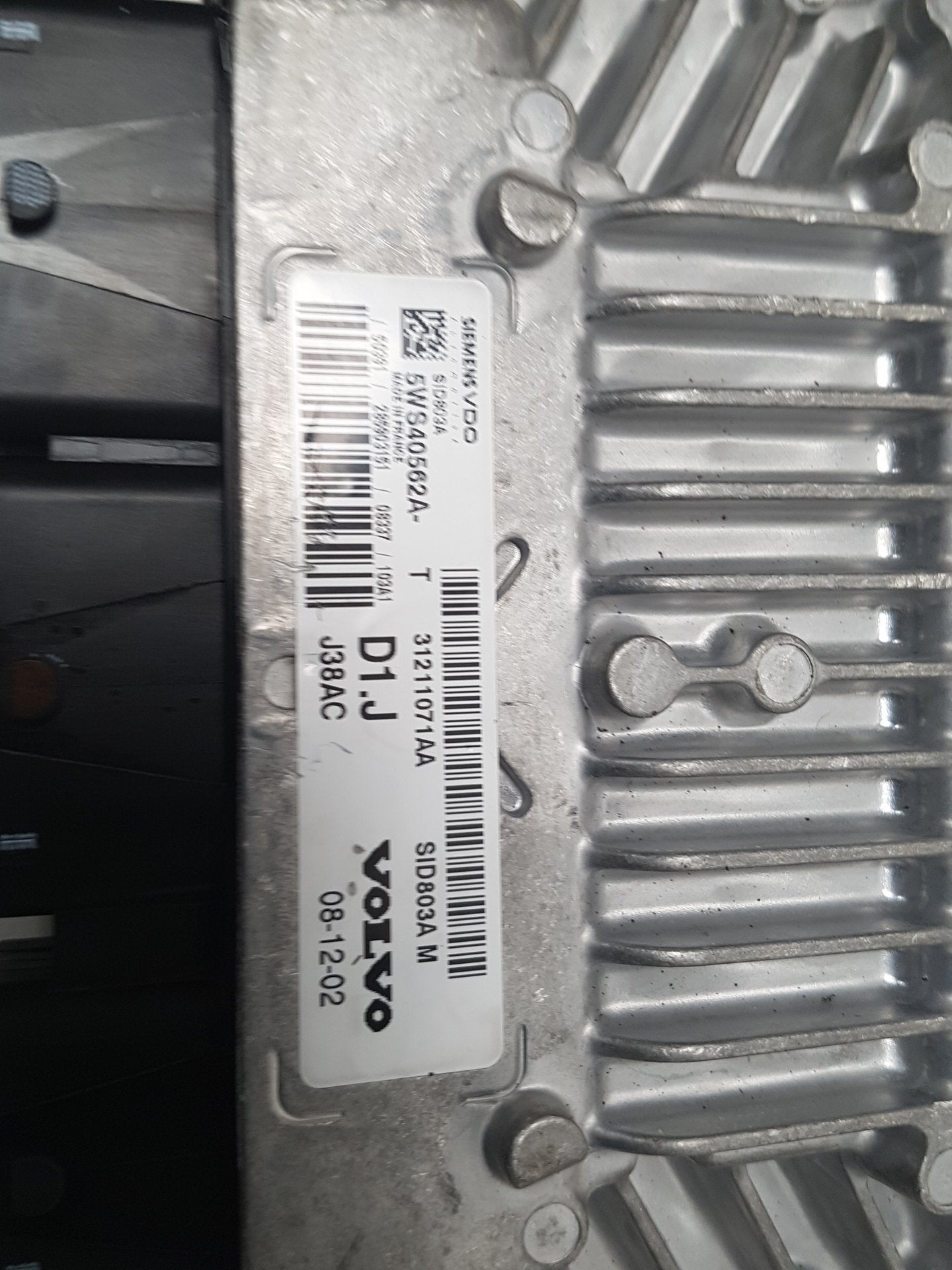 2004 Saab 9-3  Convertible CENTRAL ELECTRONIC MODULE (CEM) 12804331