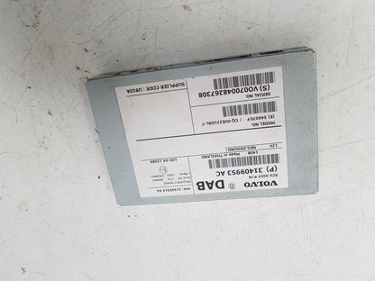 2013 - 2017 Volvo V60  Estate DAB RADIO ECU 31409953 AC