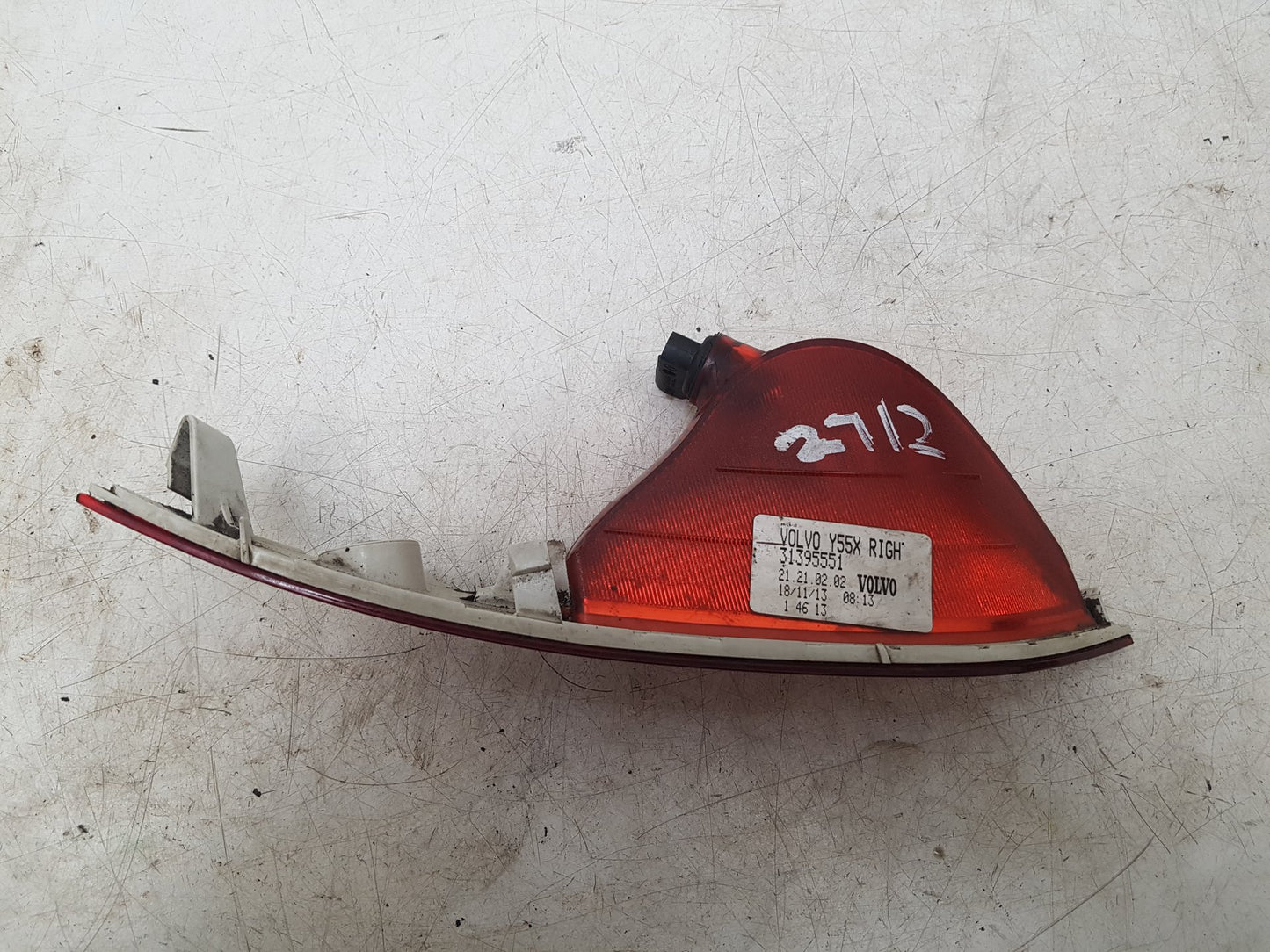 2012 - 2019 Volvo V40  Hatchback Rear Fog Light 31395551