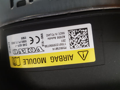 2017 - 2025 Volvo XC40 536 SUV Steering Wheel Airbag 39825814