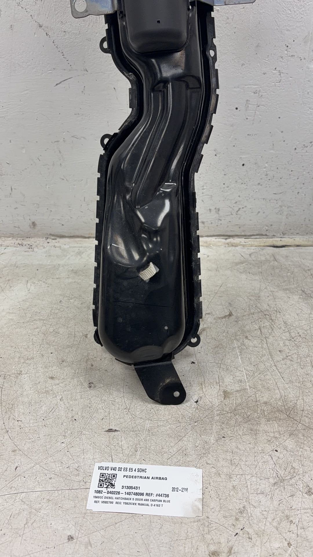 2013 - 2016 Volvo V40 III 525 Hatchback PEDESTRIAN AIRBAG 31305431
