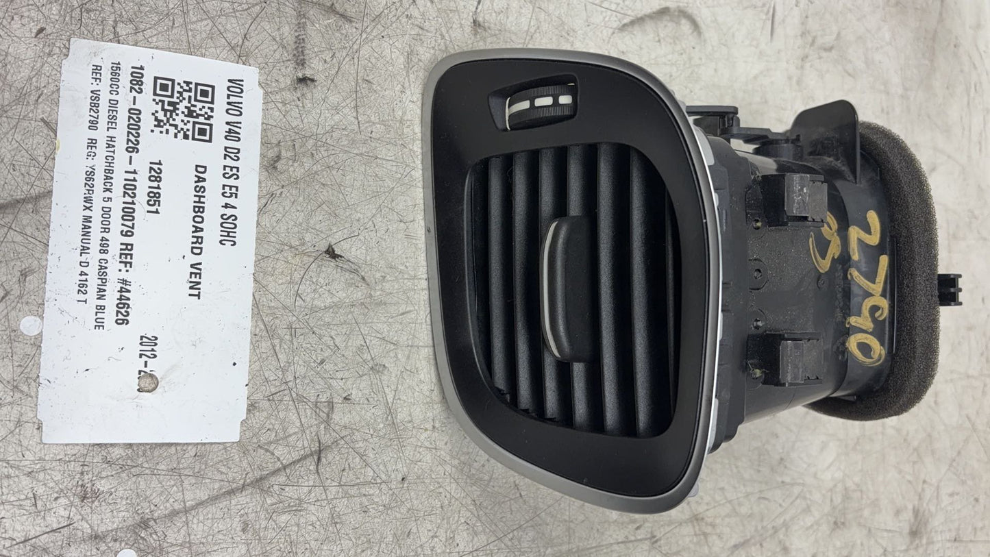 2013 - 2016 Volvo V40 III 525 Hatchback DASHBOARD VENT 1281851