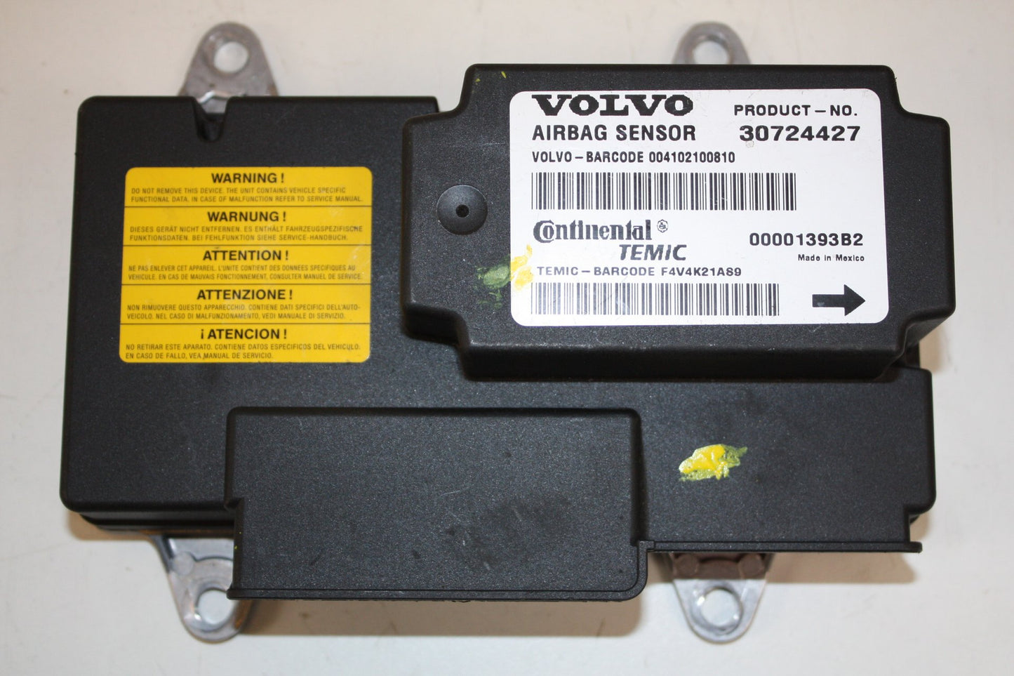 2005 Volvo V50  Estate Airbag Module 30724427