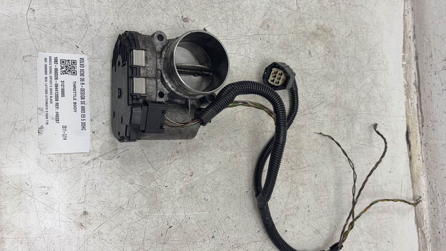 2007 - 2014 Volvo XC90  Estate Throttle Body 31216665