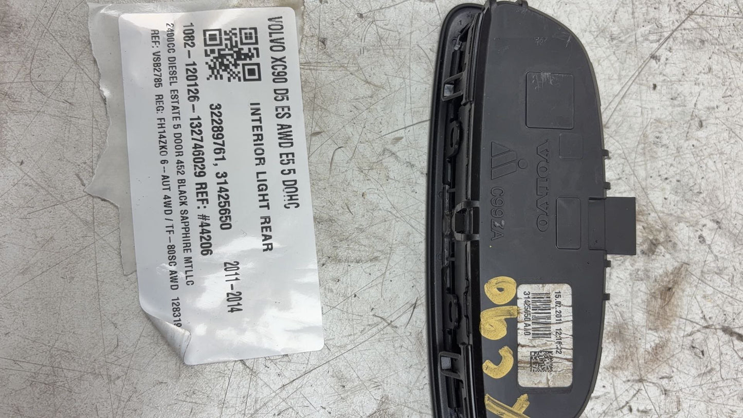 2011 - 2014 Volvo XC90  Estate Rear Interior Light 32289761