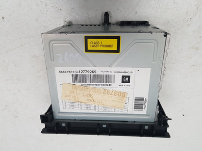 2005 - 2011 Saab 9-3  Saloon RADIO CD CASSETTE PLAYER 12779269