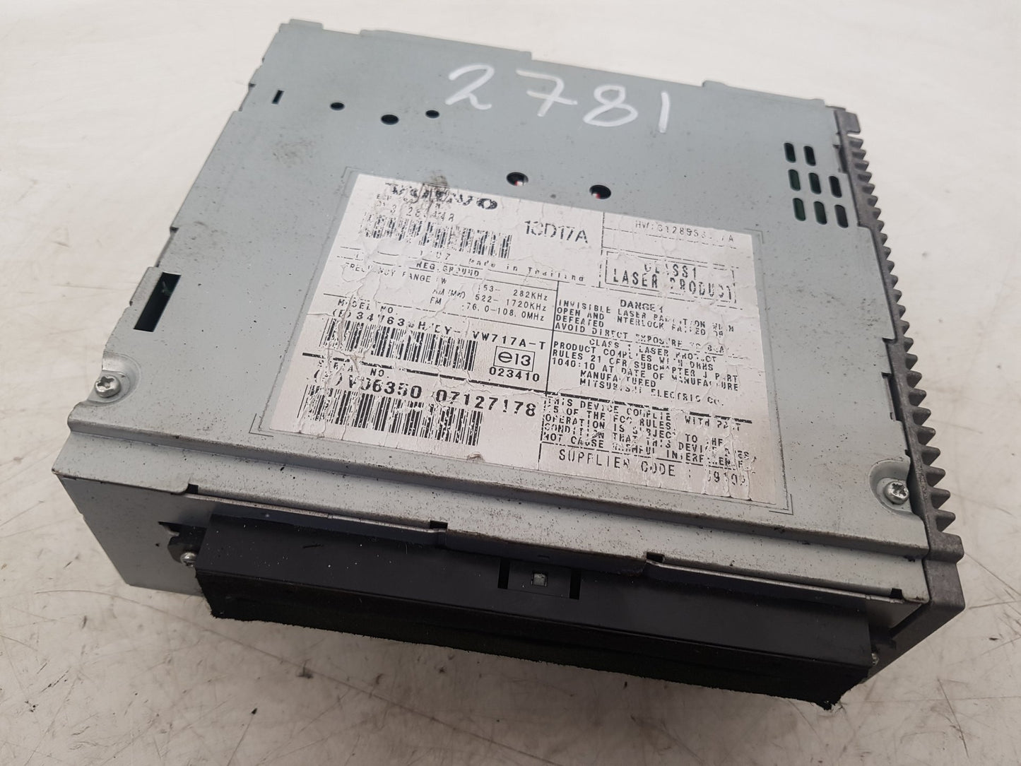 2005 - 2012 Volvo S40  Saloon CD Player 31285448