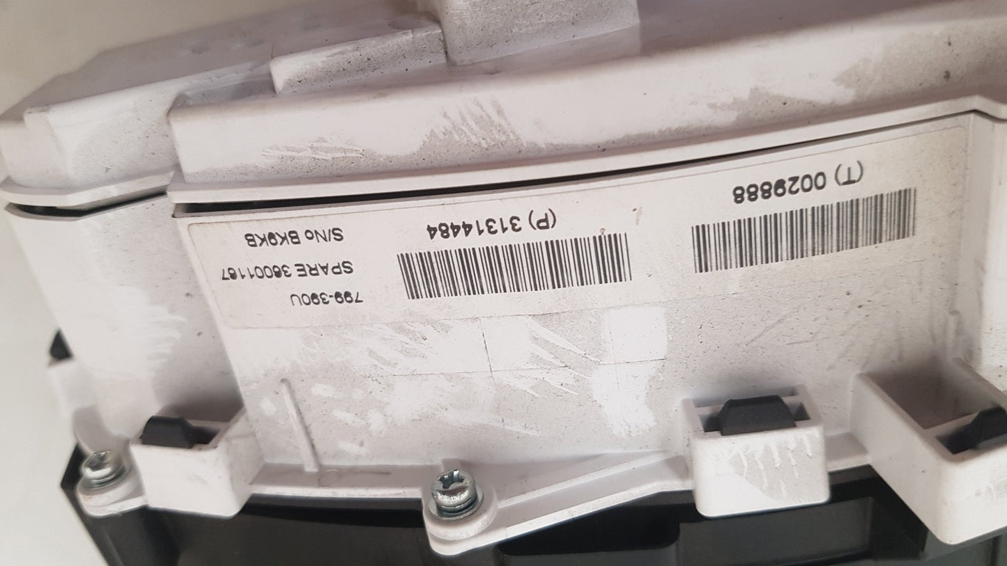 2013 Volvo V40  Hatchback Instrument Cluster 31314484