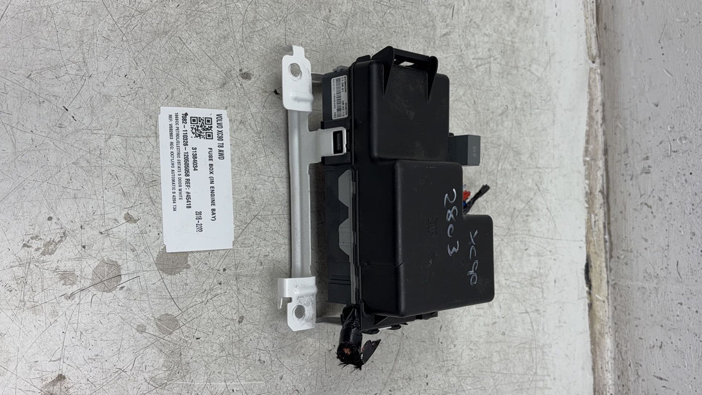 2016 - 2023 Volvo XC90 II 256 Estate Engine Fuse Box 31384034
