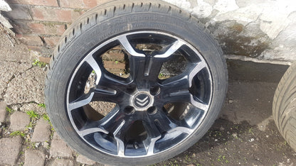 2009 - 2014 Citroen DS3 A55 Hatchback Alloy Wheel Set 9687754377