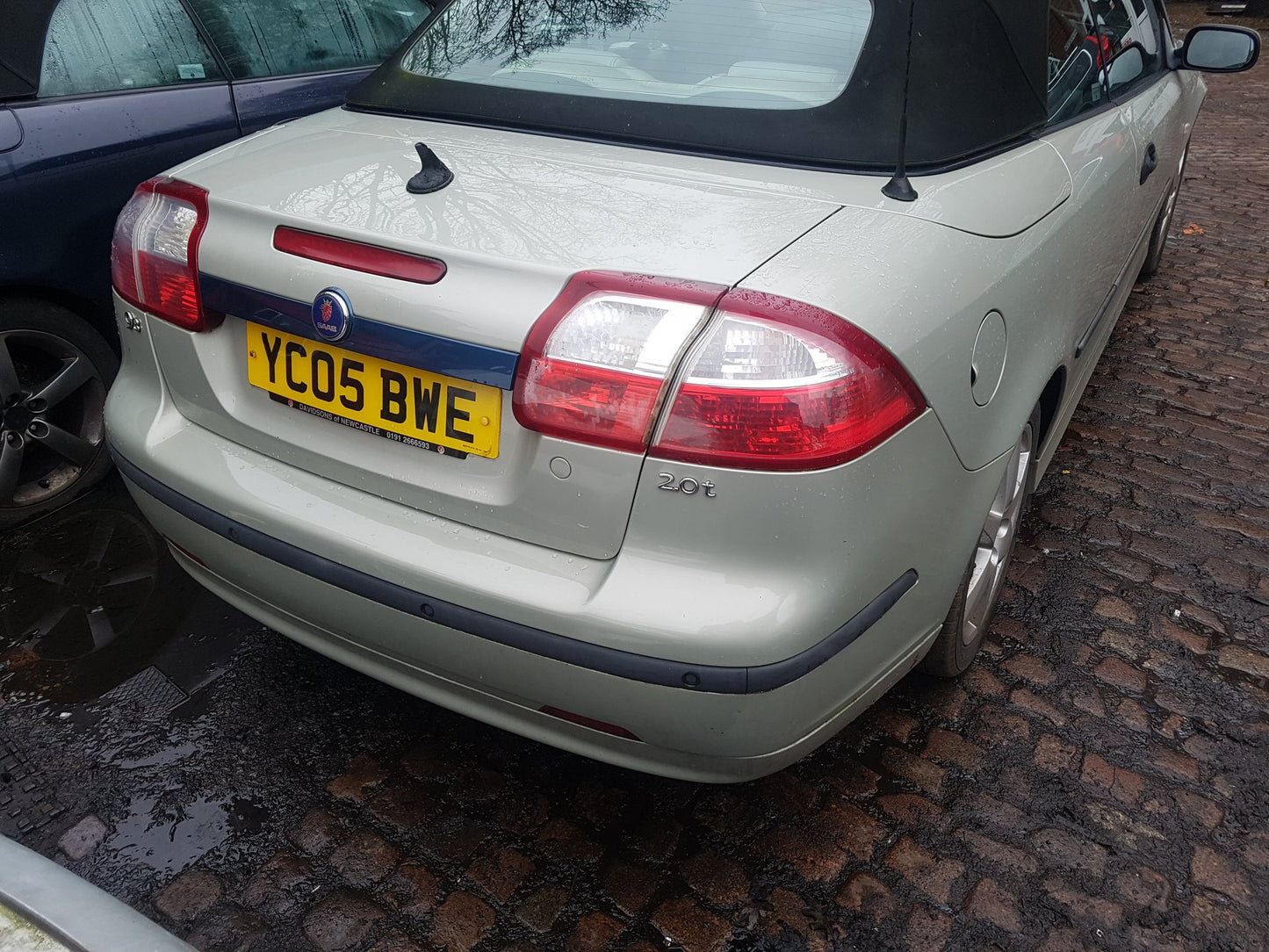 2005 Saab 9-3  Convertible Exhaust Pipe SB122D