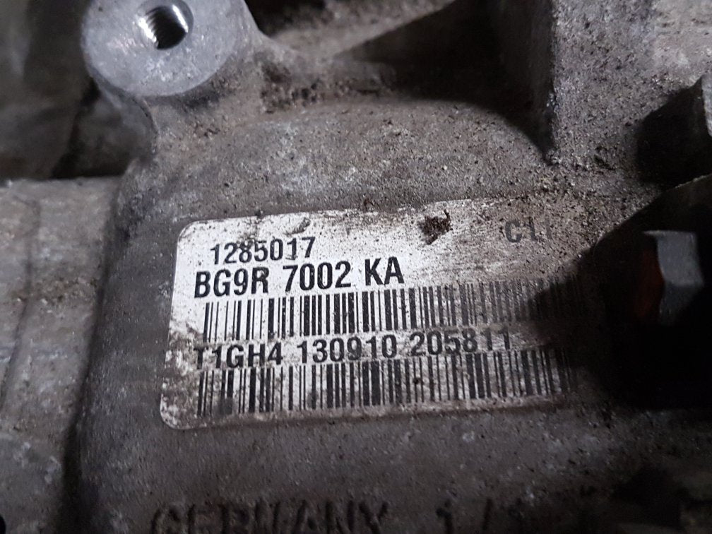 2010 - 2016 Volvo S60  Saloon Manual Gearbox 1285017