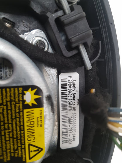 2004 Saab 9-3  Convertible STEERING WHEEL AIR BAG 3058309