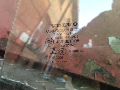 2015 Volvo S60  Saloon Left Rear Door Window 31385418