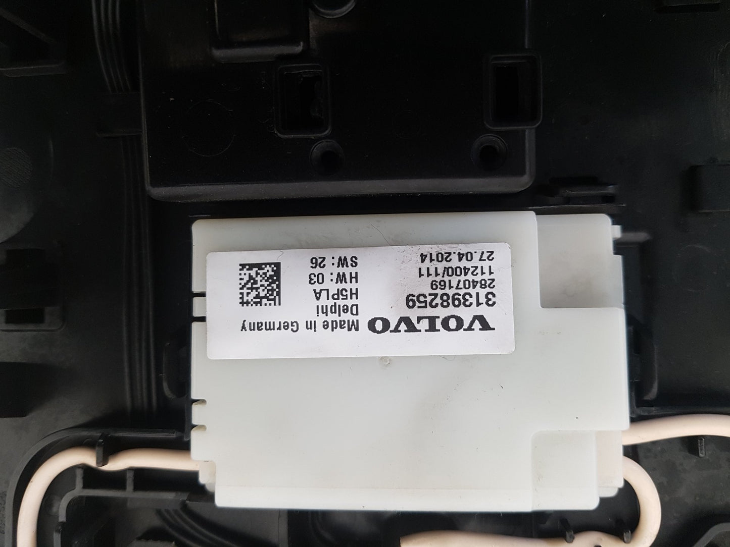 2012 - 2015 Volvo V40  Hatchback Interior Light 31398259