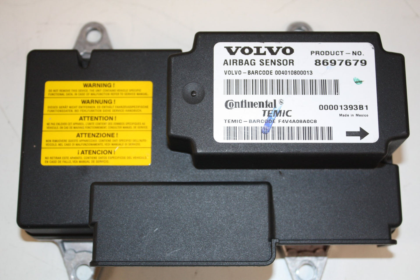 2004 - 2007 Volvo S40   Airbag Module 8697679