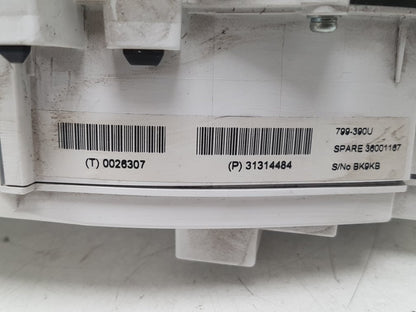 2012 - 2016 Volvo V40  Hatchback Instrument Cluster 31314484
