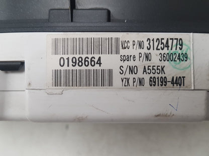 2006 - 2009 Volvo C70  Convertible Instrument Cluster 31254779