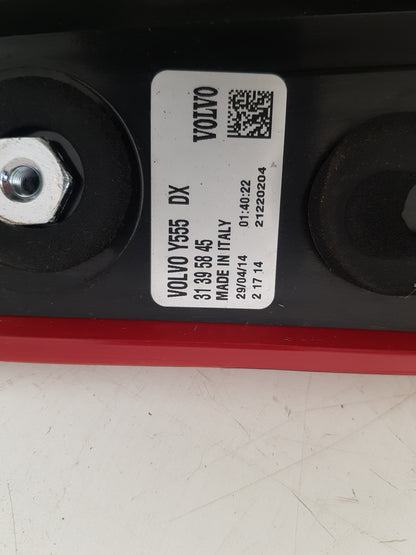 2012 - 2015 Volvo V40  Hatchback Right Taillight 31395845