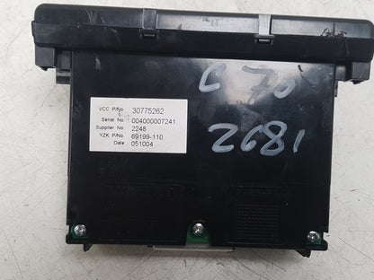 2007 - 2012 Volvo C70 II 542 Convertible Dash Display Unit 30775262