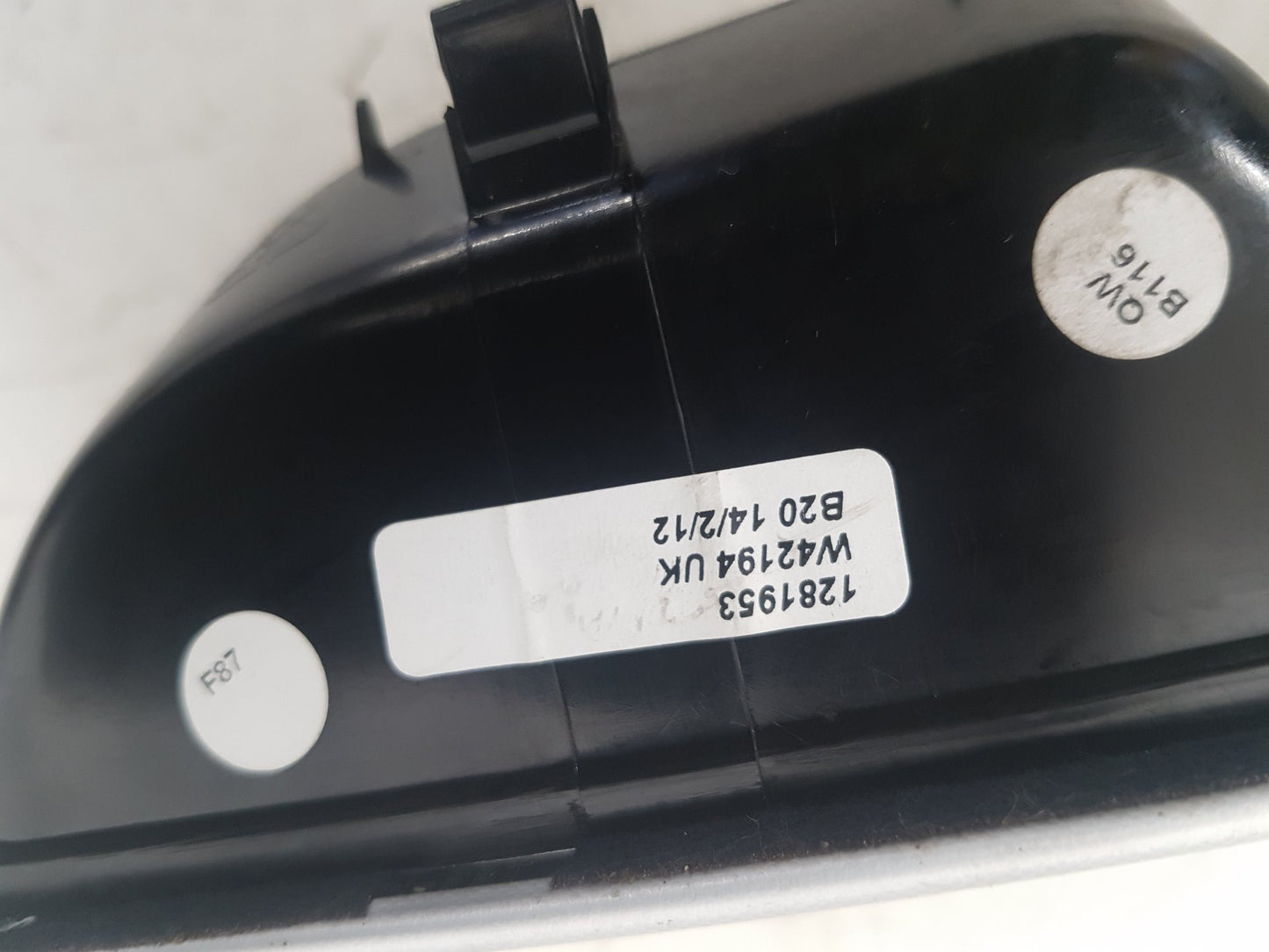 2010 - 2012 Volvo S40  Saloon Left Front Window Switch 1281953