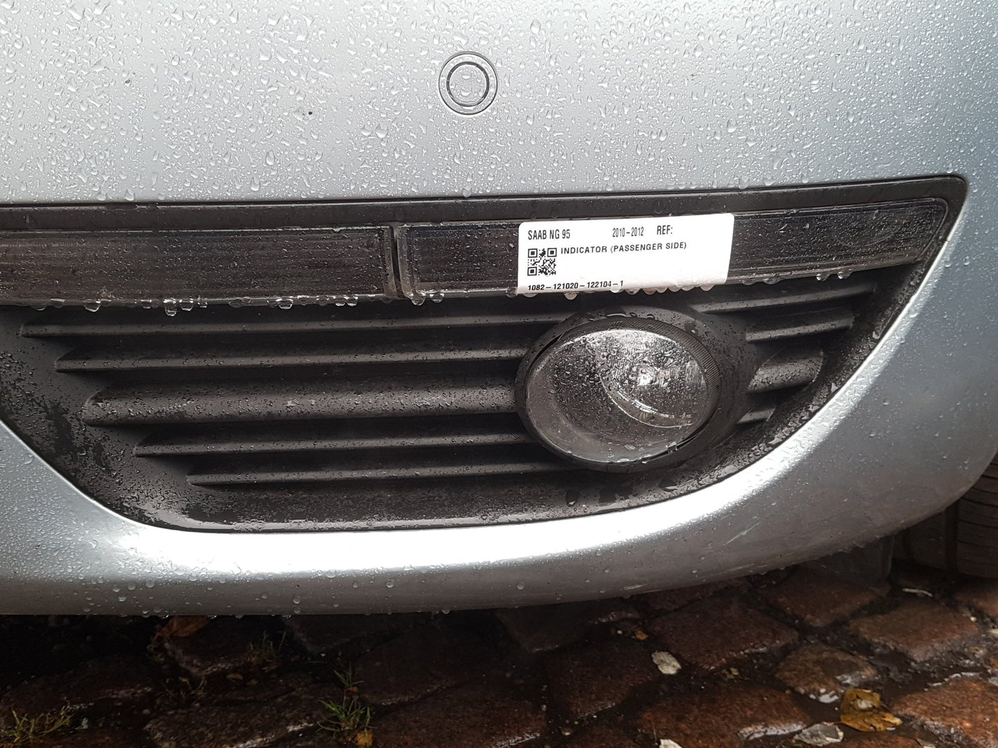 2010 - 2012 Saab 95  Saloon FOG LIGHT GRILL (LEFT) 12776793
